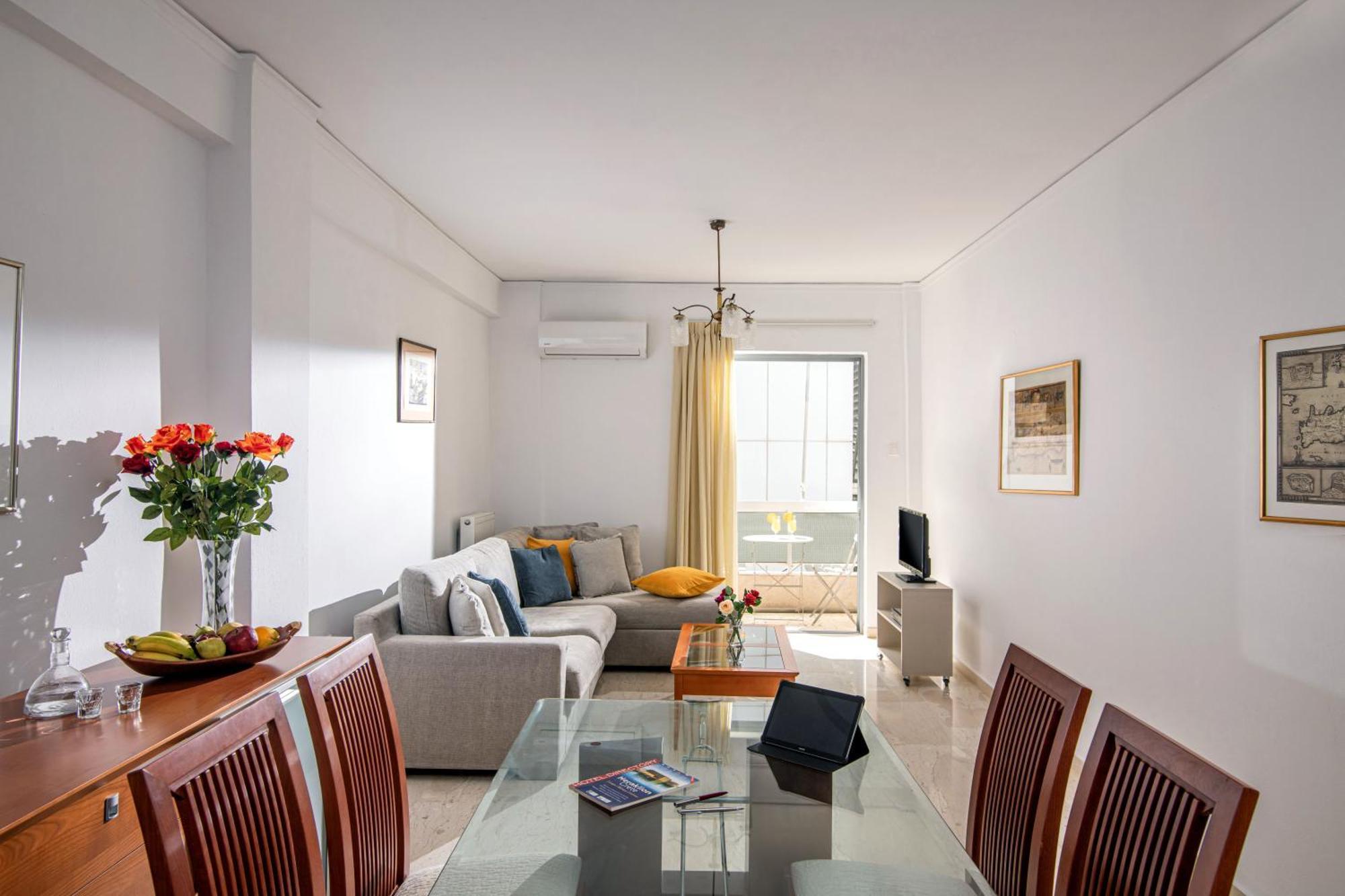 Central Double Bedroom Apartment Ираклион Экстерьер фото