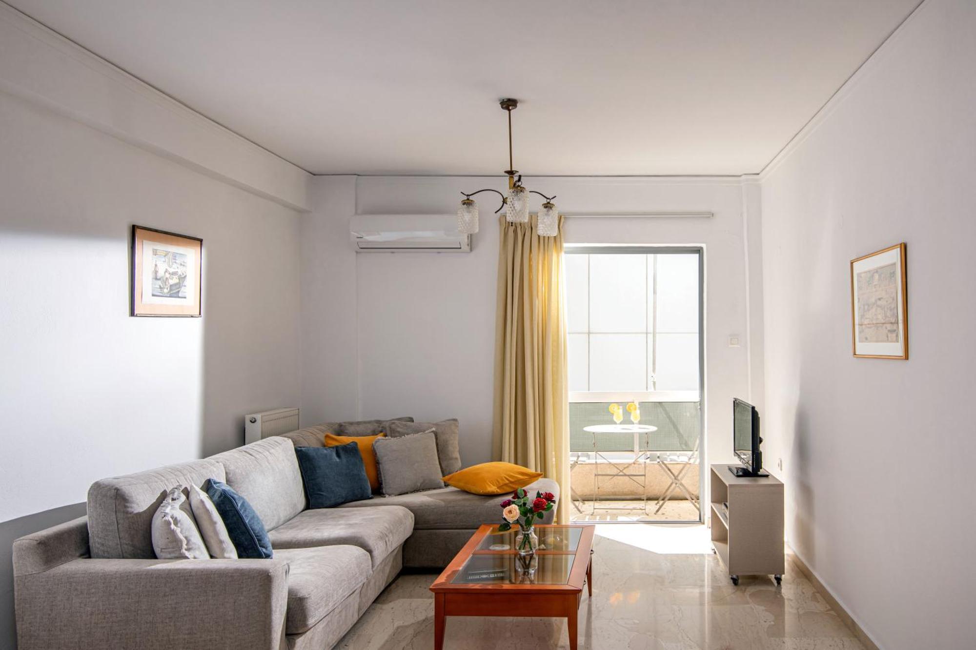 Central Double Bedroom Apartment Ираклион Экстерьер фото